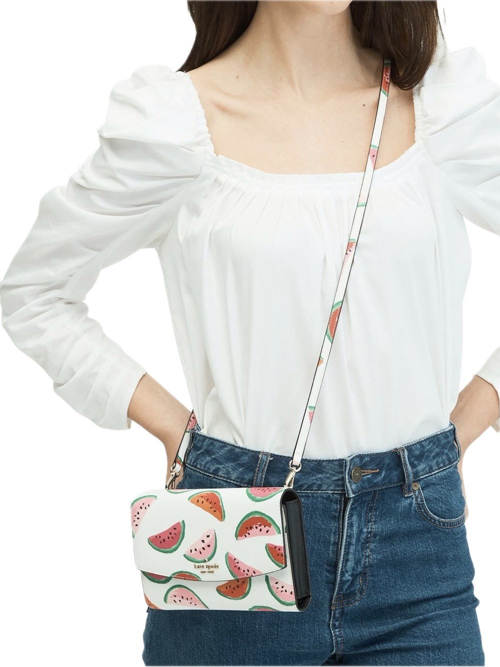 Kate Spade White Watermelon Crossbody Bag Laurel Way Winni